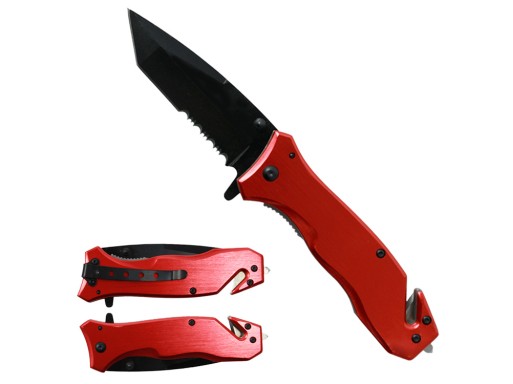 Falcon 8" Spring Assisted Knife KS4261RD-1